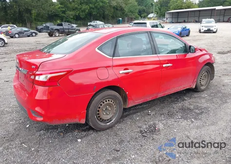 2017 Nissan Sentra Sv z USA, uszkodzony, nr VIN 3N1AB7AP7HL722098